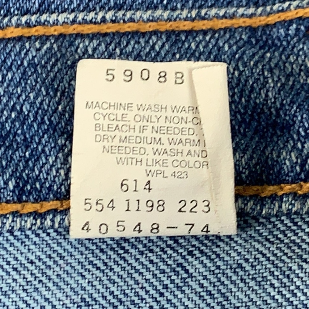 Levis "540" Flex straight leg blue jeans size 44 - Picture 10 of 11